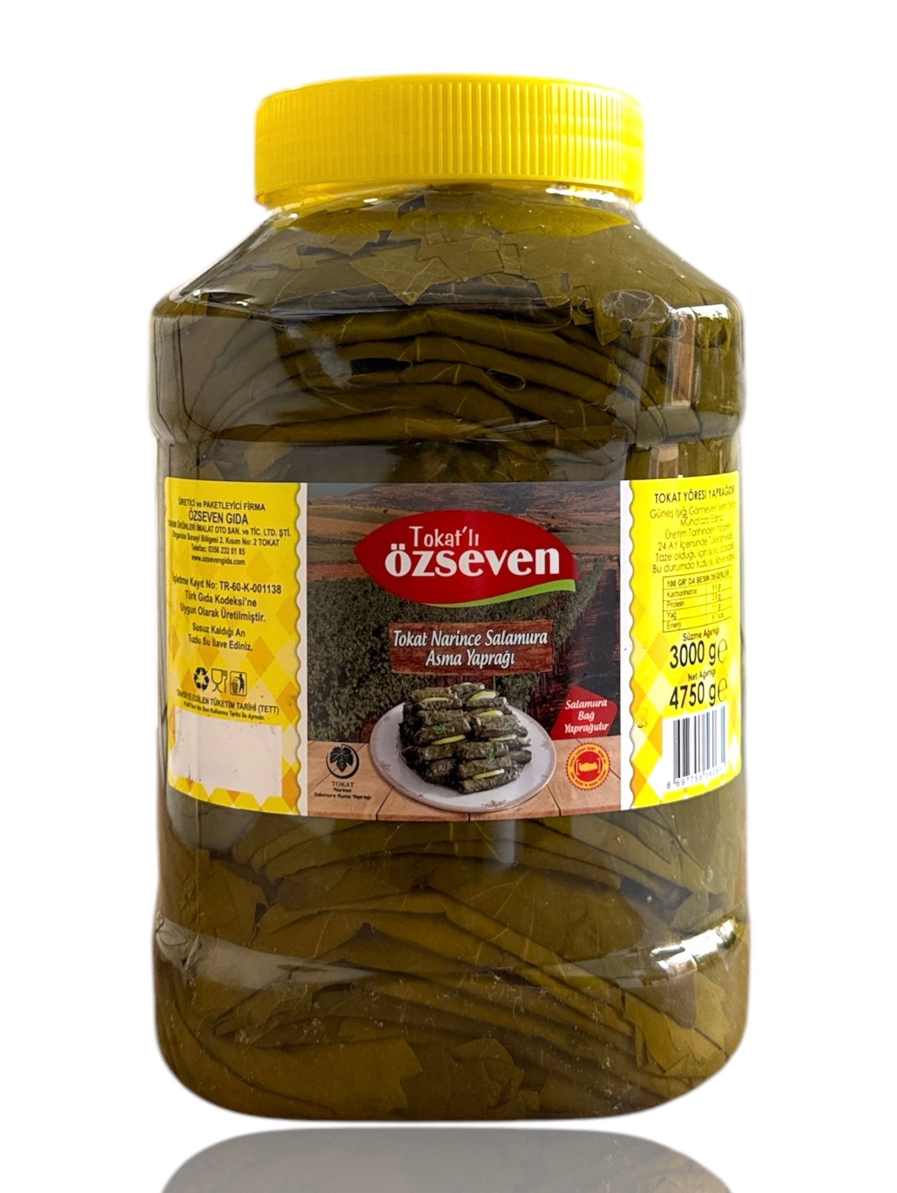Tokat Salamura Bağ Yaprağı 4750gr