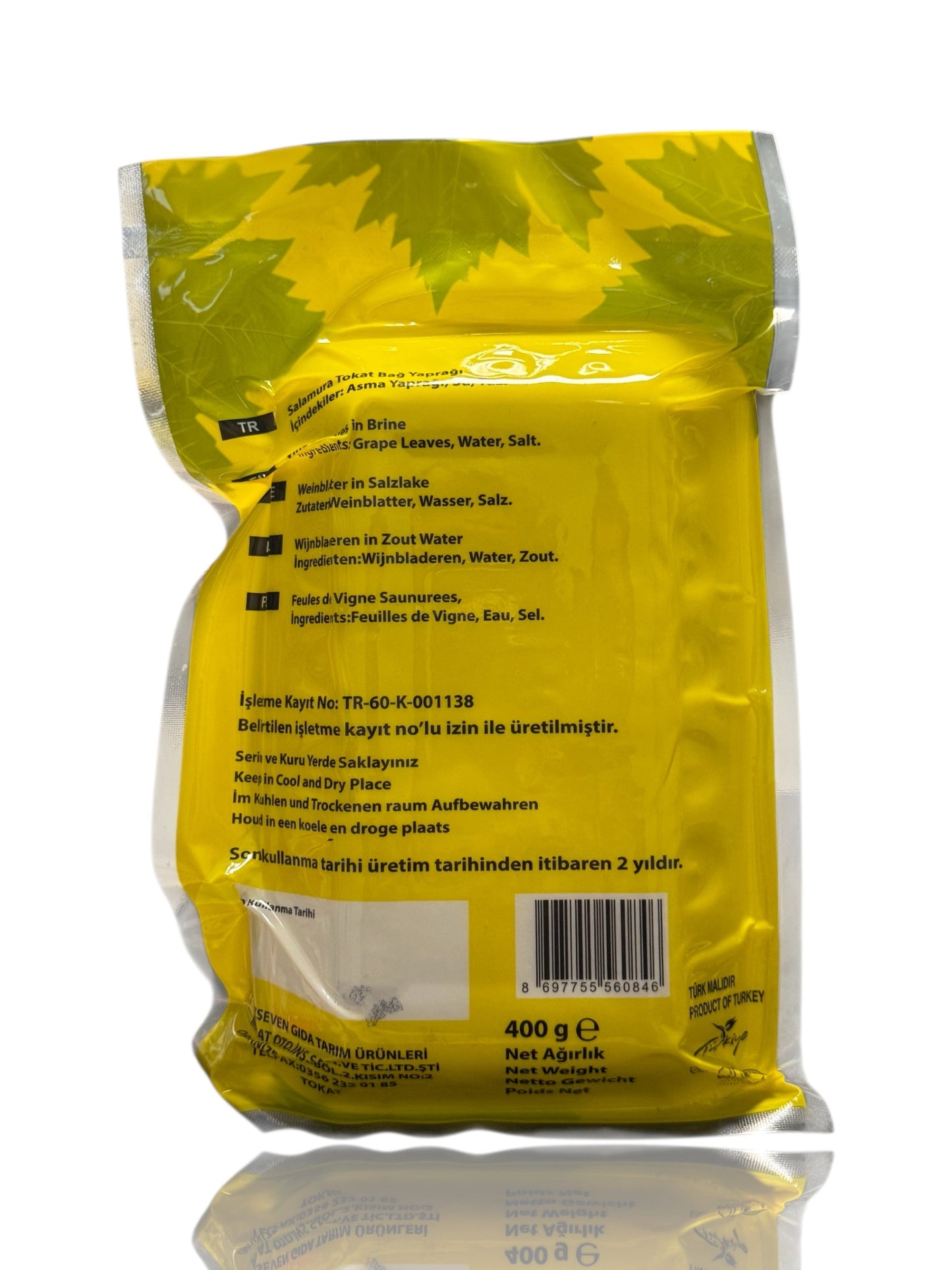 Tokat Salamura Bağ Yaprağı 400gr