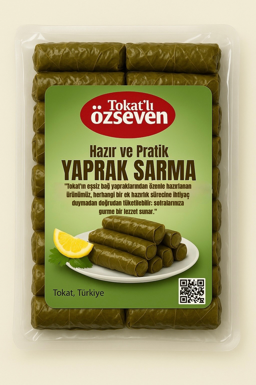 Yemeye Hazır Zeytinyağlı Yaprak Sarma 250gr